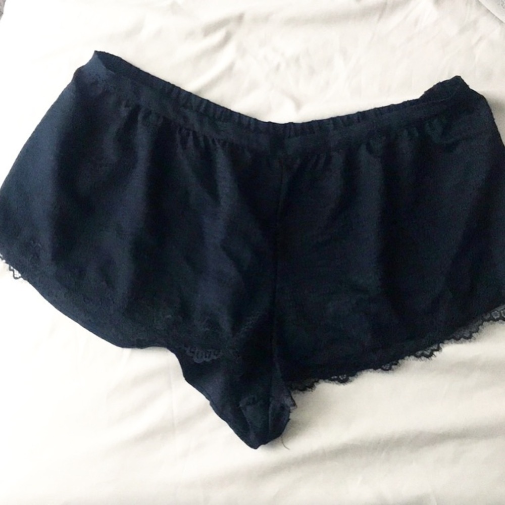 Victoria Secret Pj Short with Lace Detailing